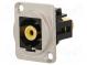 Coupler  RCA socket,both sides  Case  XLR standard  19x24mm