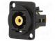 Coupler  RCA socket,both sides  Case  XLR standard  19x24mm