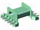 Coilformer  with pins  vertical  Mat  plastic  No.of term  10