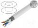 Wire  S/FTP  7  industrial Ethernet  stranded  Cu  LSZH  white  50m