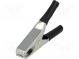 Crocodile clip  15A  Grip capac  max.19mm  Overall len  65mm
