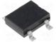 Single-phase bridge rectifier  Urmax 20V  If 1A  Ifsm 40A  SMT