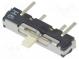Switch  slide  Pos  3  SP3T  0.1A/12VDC  ON-ON-ON  Mounting  THT
