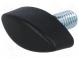 Knob wing  Ext.thread  M8  16mm  H  15mm  polyamide  W  30mm