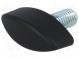 Knob wing  Ext.thread  M10  20mm  H  17mm  polyamide  W  40mm