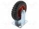 Transport wheel  Ø  160mm  W  50mm  H  193mm  rigid  150kg  rubber