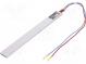 Heater  100W  self-adhesive  230V  21x200x5mm  230VAC
