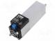 Blower heater  100W  IP20  for DIN rail mounting  40x54x153mm