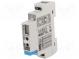Electronic hygrotherm  Temp  -25÷70°C  24÷230VDC  24÷230VAC  IP20
