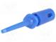 Clip-on probe  hook type  0.3A  60VDC  blue  Grip capac  max.1.1mm