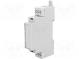 Enclosure  for DIN rail mounting  Y 90.2mm  X 18.1mm  Z 57.5mm