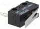 Microswitch SNAP ACTION  with lever  SPDT  ON-(ON)  Pos  2  IP40