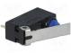 Microswitch SNAP ACTION  with lever  SPDT  0.1A/125VAC  2A/12VDC
