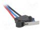 Microswitch SNAP ACTION  with lever  SPDT  0.1A/125VAC  2A/12VDC
