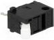 Microswitch SNAP ACTION  with lever  SPDT  0.1A/30VDC  Pos  2