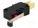 Microswitch SNAP ACTION  with lever (with roller)  SPDT  Pos  2