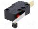 Microswitch SNAP ACTION  with lever (with roller)  SPST-NC
