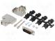 D-Sub  PIN  15  plug  male  shielded  soldering  for cable  black