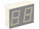 Display  LED  7-segment  14mm  red  1.9-8mcd  anode  Dim 19.05x25mm