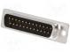 D-Sub  PIN  25  plug  male  stamped and formed contacts  soldering