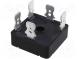 Three-phase bridge rectifier  Urmax 200V  If 35A  Ifsm 450A  THT