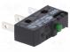 Microswitch SNAP ACTION  without lever  SPDT  0.1A/250VAC  Pos  2