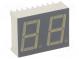 Display  LED  7-segment  14mm  green  2-10.5mcd  cathode  No.char 2