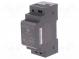 MEAN WELL DDR-30L-24 Power supply  DC/DC  30W  24VDC  1.25A  18÷75VDC  Mounting  DIN