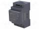 MEAN WELL DDR-60G-15 Power supply  DC/DC  60W  15VDC  4A  9÷36VDC  Mounting  DIN  216g