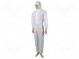 Protective coverandll  Size  L  white  Series  DT115  V  with and hood