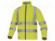 Softshell jacket  Size  L  yellow  Series  LEGA  Class  3