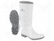 Boots  Size  37  white-gray  Mat  PVC  bad weather,slip  high