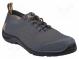 Shoes  Size  45  grey-orange  Mat  cotton,polyester