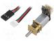 Motor  DC  with gearbox,with driver  Gravity  3.5÷8VDC  3mm  40mA