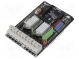 Stepper motor controller  DRV8825  1.5A  Uin mot  8.2÷45V