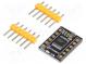 Контроллер двигателя DC  HR8833  PWM,аналоговый  Каналы  2  1,5А