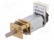 Motor  DC  with encoder,with gearbox  6VDC  170mA  Shaft  D spring