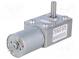 Motor  DC  with worm gear  3÷9VDC  1A  Shaft  D spring  160rpm  9mm