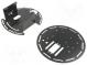 Wheeled chassis  4WD,Turtle  black,yellow-green  Ø170mm