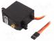 Motor  DC  servo  4.8÷7.2VDC  standard  analogue  25g  metal  270°