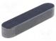 Parallel key  DIN  6885  carbon steel  W  2mm  H  2mm  L  20mm