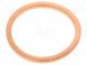 Gasket  copper  Thk  2mm  Øint  30mm  Øout  36mm  DIN  7603