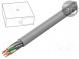 Wire  U/FTP  6a  stranded  Cu  4x2x27AWG  LSZH  grey  100m