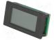 Pandnel DC voltandge meter  LCD 3,5 digit 11mm,with and bandcklit
