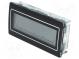 Panel DC voltage meter  LCD 3,75 digit 11mm  Bargraph  40segm.