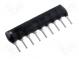 Resistor network  X  1.5kΩ  No.of resistors 8  THT  0.125W  ±2%
