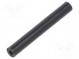 Spacer sleeve  cylindrical  polyamide  M2  L  30mm  Øout  4mm  black