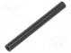 Spacer sleeve  cylindrical  polyamide  M2  L  40mm  Øout  4mm  black