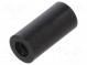 Spacer sleeve  cylindrical  polyamide  M2,5  L  10mm  Øout  5mm