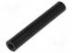 Spacer sleeve  cylindrical  polyamide  M4  L  50mm  Øout  8mm  black